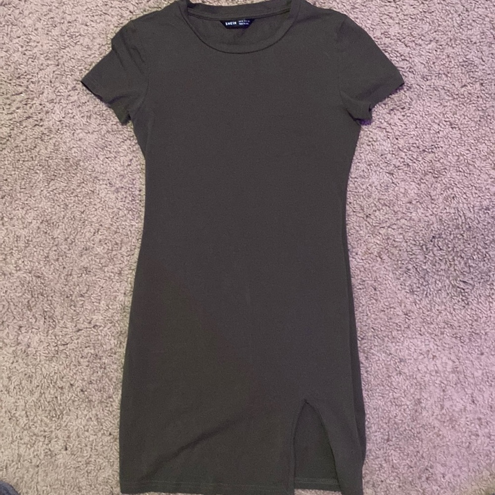 Shein T Shirt Mini Bodycon Dress